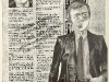 Atkin, Mother made me a Homosexual, 1980_22x31_pencil_on_bookpage 1